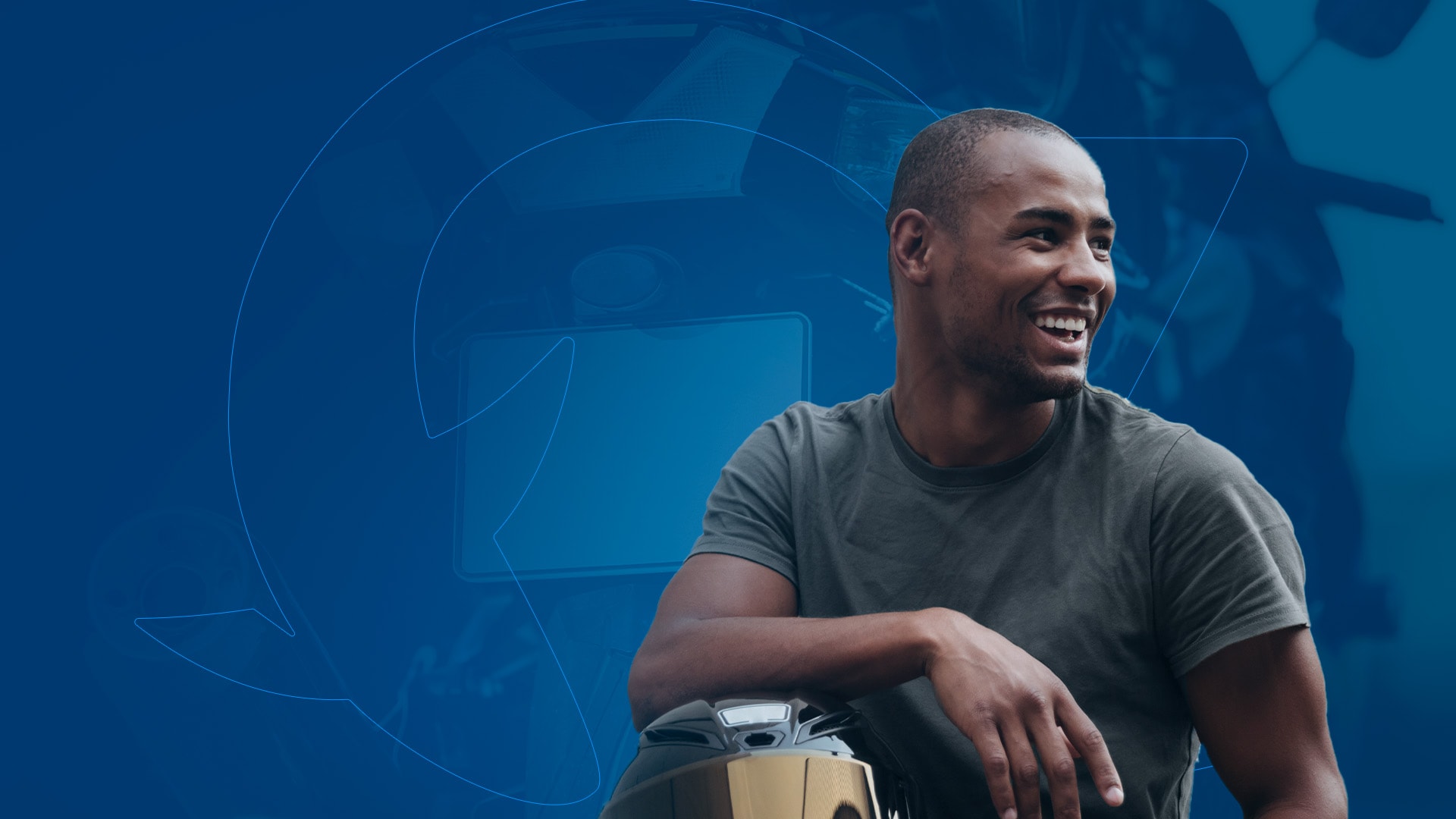 Liberdade em
duas rodas.